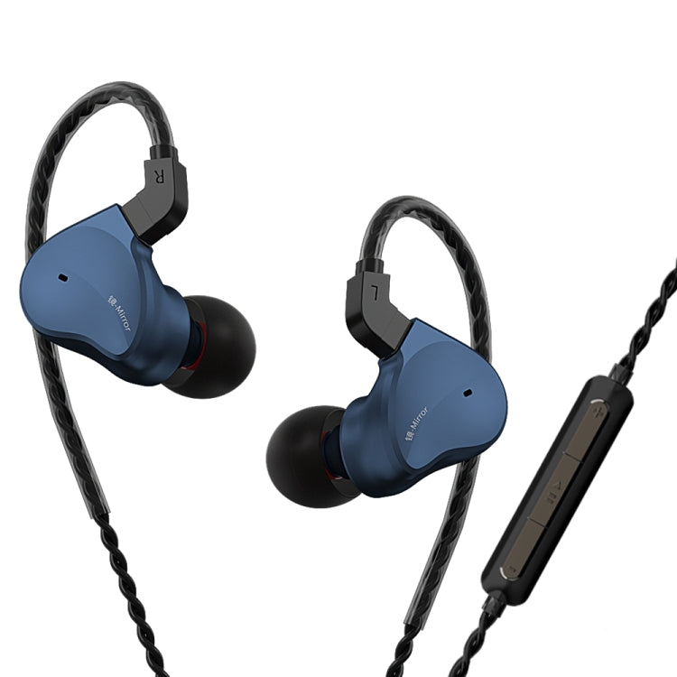 Écouteurs filaires HiFi CVJ Mirror Hybrid Technology, sans micro, avec micro